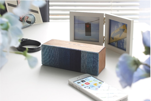 Eco-friendly Bluetooth Wooden Speaker SOUND FLY SJ for smartphone and tablet device