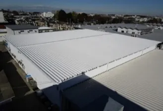 O　崎電気工業㈱第3工場　屋根・壁　遮熱・断熱塗装工事